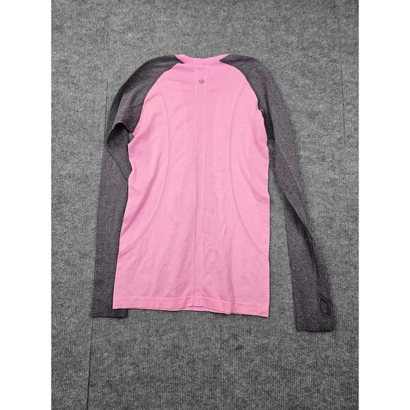 Lululemon Swiftly Tech Shirt Womens 6 Running Athletic Preppy Gym Training Pink - Picture 4 of 4
